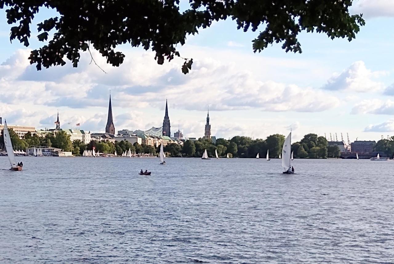 Alster City Garden Villa Hamburgo Exterior foto
